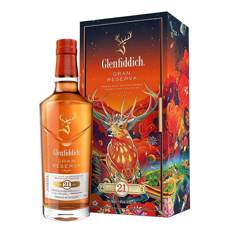 Glenfiddich 21 Year Old 700ml Chinese New Year Limited Edition 2022