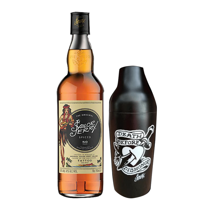 Sailor Jerry 700ml with Shaker